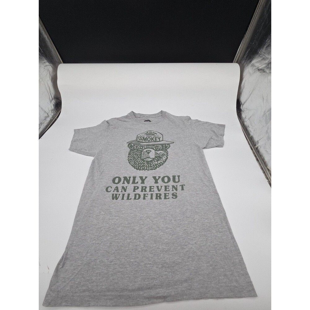 Smokey The Bear Shirt T-Shirt Size Medium Only You Can Prevent Forest Fires